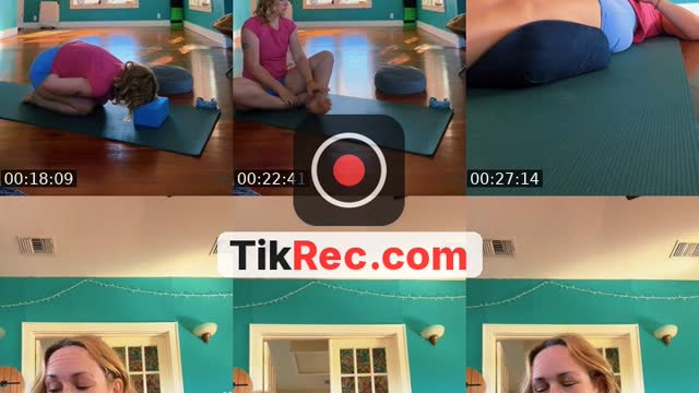 TikTok live: Thursday, yoga, visualize + hang by @margiesanderssoundbowls