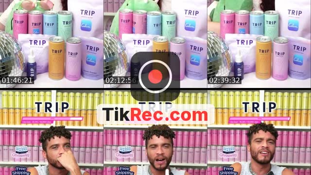 TikTok live: Find your Calm with TRIP ✨ by @trip.drinks