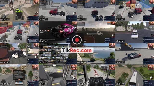 TikTok live: Играем в BeamNG Drive by @alex262alex