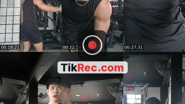 TikTok live: gymm (Dok's Fitness Gym) by @k.yannnnnn