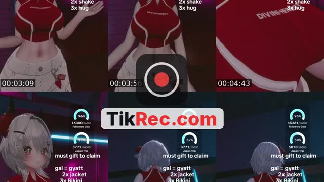 TikTok live: 18+ VR Chat Stream by @hannahislucid