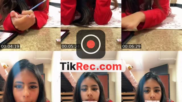 TikTok live: Painting by @isa._avilaa