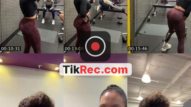 TikTok live: GYM !!! by @madileidydominguez