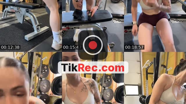 TikTok live: Full Glute Workout by @miriamdowlingg
