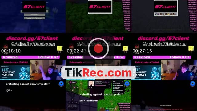 TikTok live: Krypton Client On DonutSMP by @67skibidi_1