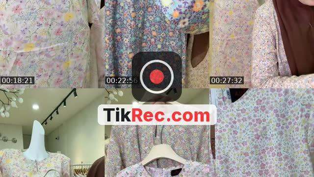 TikTok live: NEW KURUNG MODEN STRAIGHT CUT 🩷 by @zahracottonhq