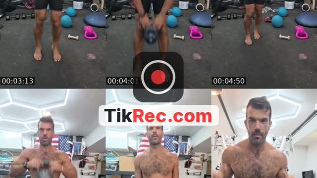 TikTok live: workout! by @thackeray_fitness