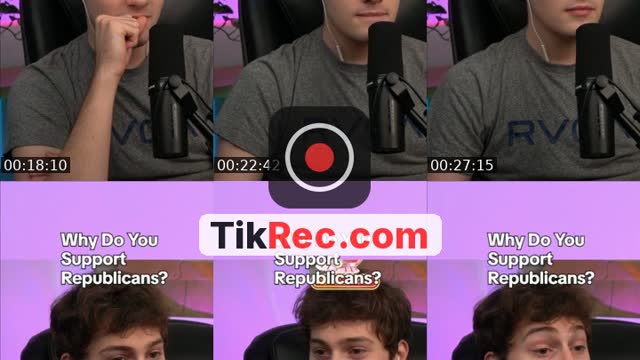 TikTok live: debating MAGA by @parkergetajob