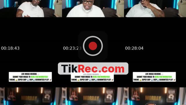 TikTok live: REACTING TO CHAT'S MUSIC‼️LO by @morrayda1