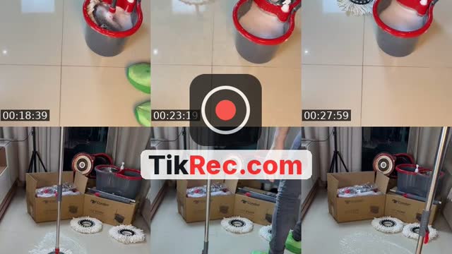 TikTok live: Mop giratório by @jlutilidade