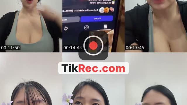 TikTok live: Get ready at work with me by @qwiyumi
