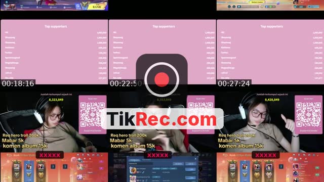 TikTok live: MABARRRRR by @aldinapratiwiii