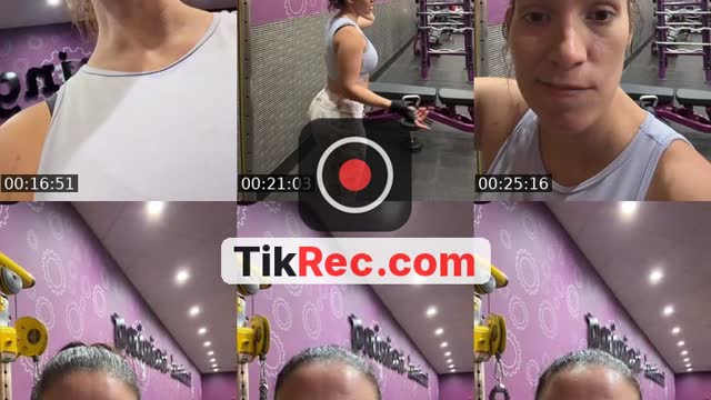 TikTok live: GYM !!! by @madileidydominguez