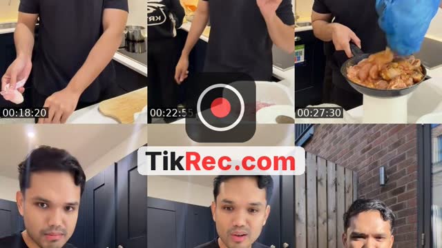 TikTok live: Memasak di London 🇬🇧 by @khairulaming