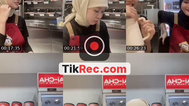 TikTok live: matcha series 💚 by @realina__