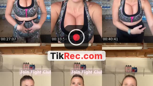 TikTok live: Workout with me by @jenniferfountainhead