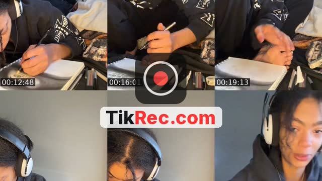 TikTok live: Drawing text me? by @vintvudeja2acc