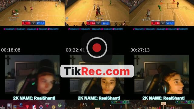 TikTok live: NBA2K27 FEMALE POPPER🤍 by @lrealshantil
