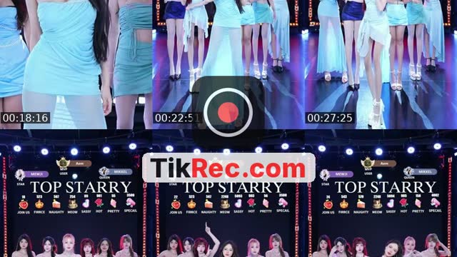 TikTok live: welcome TOP Starry 700k by @topstarry