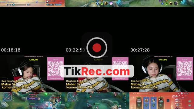 TikTok live: MABARRRRR by @aldinapratiwiii