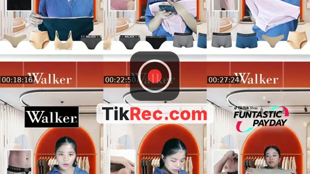 TikTok live: WALKER OFFICIAL STORE by @walkerphilippines
