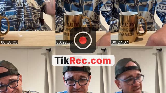 TikTok live: Un p’tit café (pas la forme…)🫡 by @fredericbourdin