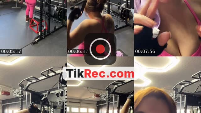 TikTok live: Gym with me ✨🫶🏻 by @solbojorquez88