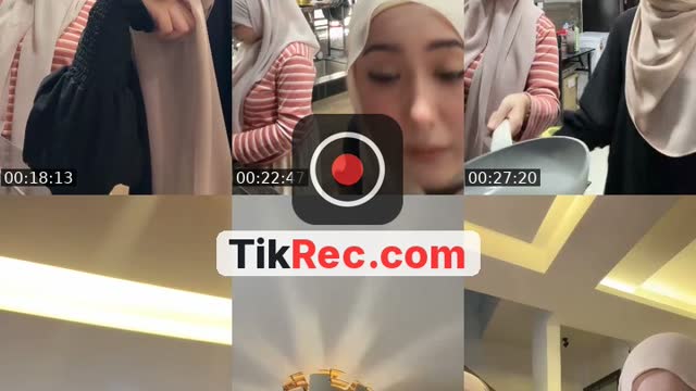 TikTok live: Cikbab masak by @nesslow_