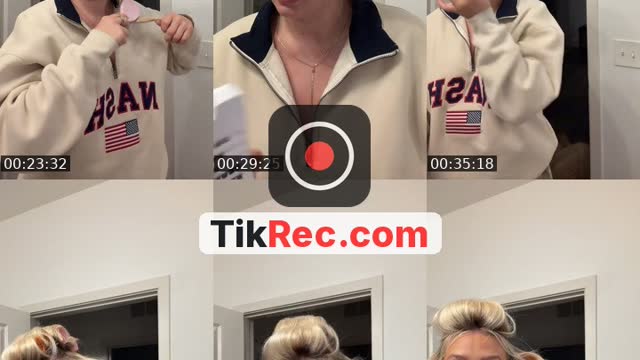 TikTok live: GRWM | work by @ala.nel