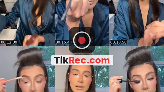 TikTok live: grwm evento by @giuliamalbuquerque