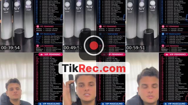 TikTok live: Perfumes Importados by @cariberj
