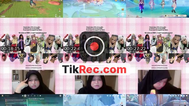 TikTok live: Losing my sanity with Floor 11 by @nayliamandaa