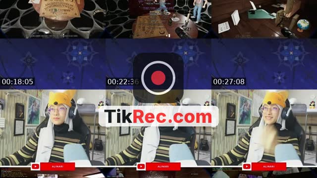 TikTok live: horror w/ frens by @ehealinari