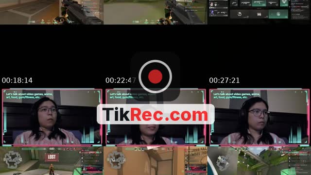 TikTok live: midnight valo (rusty as fu-) by @liliberry28