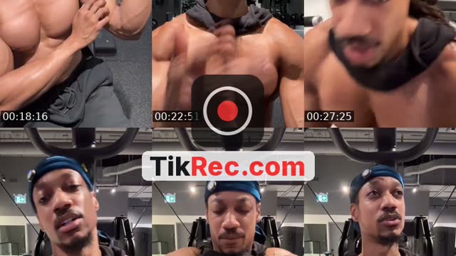 TikTok live: CHEST DAY 😈 by @lovethefro