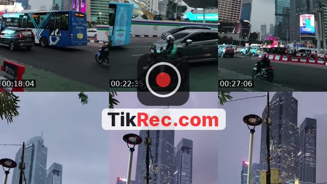 TikTok live: BUNDARAN HI JAKARTA by @yudivlog