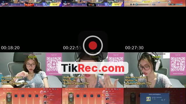 TikTok live: MABARR moleeee by @aldinapratiwiii