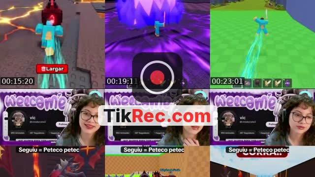 TikTok live: Vem jogar comigo! by @oivictorine