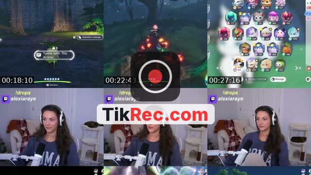 TikTok live: ANIIMO LAUNCH!! by @alexiaraye