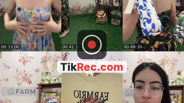 TikTok live: Lançamentos+descontos FARMRIO 🌺 by @lanteboutique