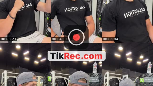 TikTok live: Leg day by @aiden_wiesner_
