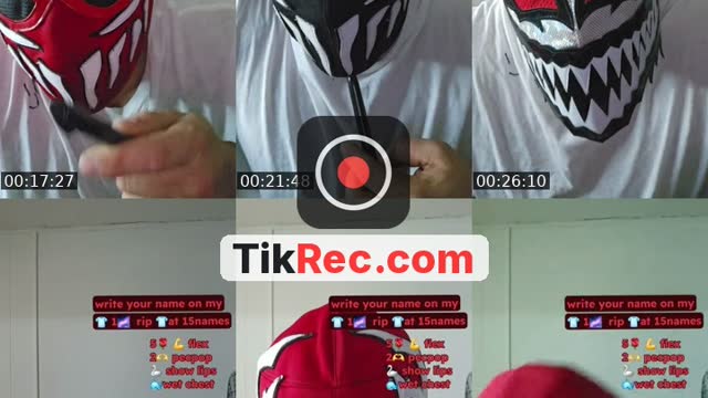 TikTok live: #maskedmen #masktok #bookish by @cali_fit_lucha