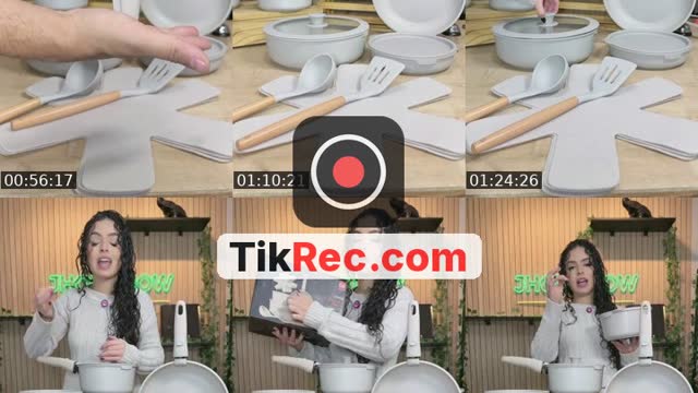 TikTok live: Conjunto de panelas by @jhownjhoww