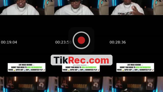 TikTok live: REACTING TO CHAT'S MUSIC‼️LO by @morrayda1