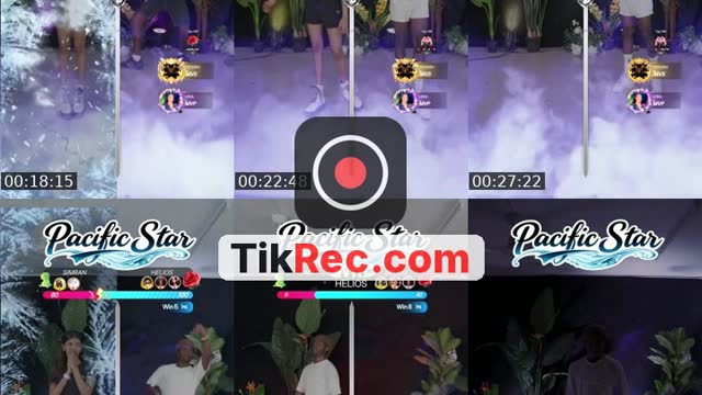 TikTok live: PACIFIC DANCE PARTY JOIN US! by @pacificstar7