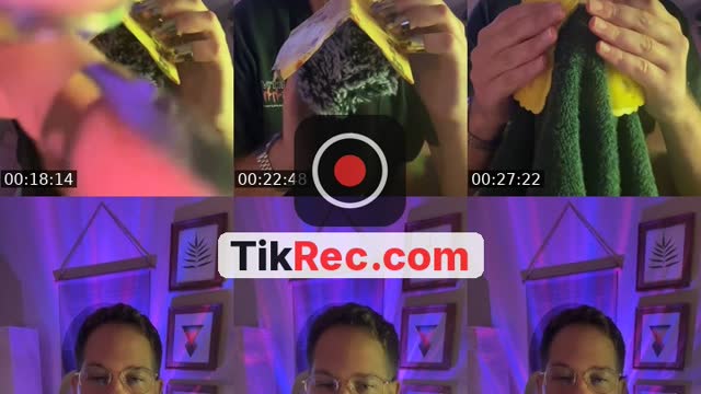 TikTok live: Cozy ASMR by @codymcgibbon