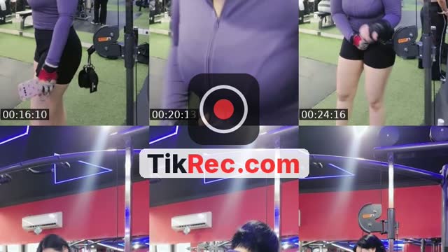 TikTok live: gym siang by @cathelyn.violetta