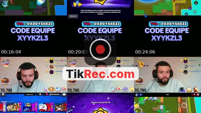 TikTok live: PUSH ALL P1 AVEC VOUS by @skezz_bs
