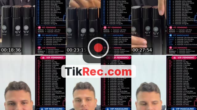 TikTok live: Perfumes importados by @cariberj