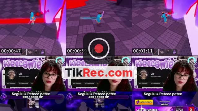 Vem jogar comigo! - @oivictorine